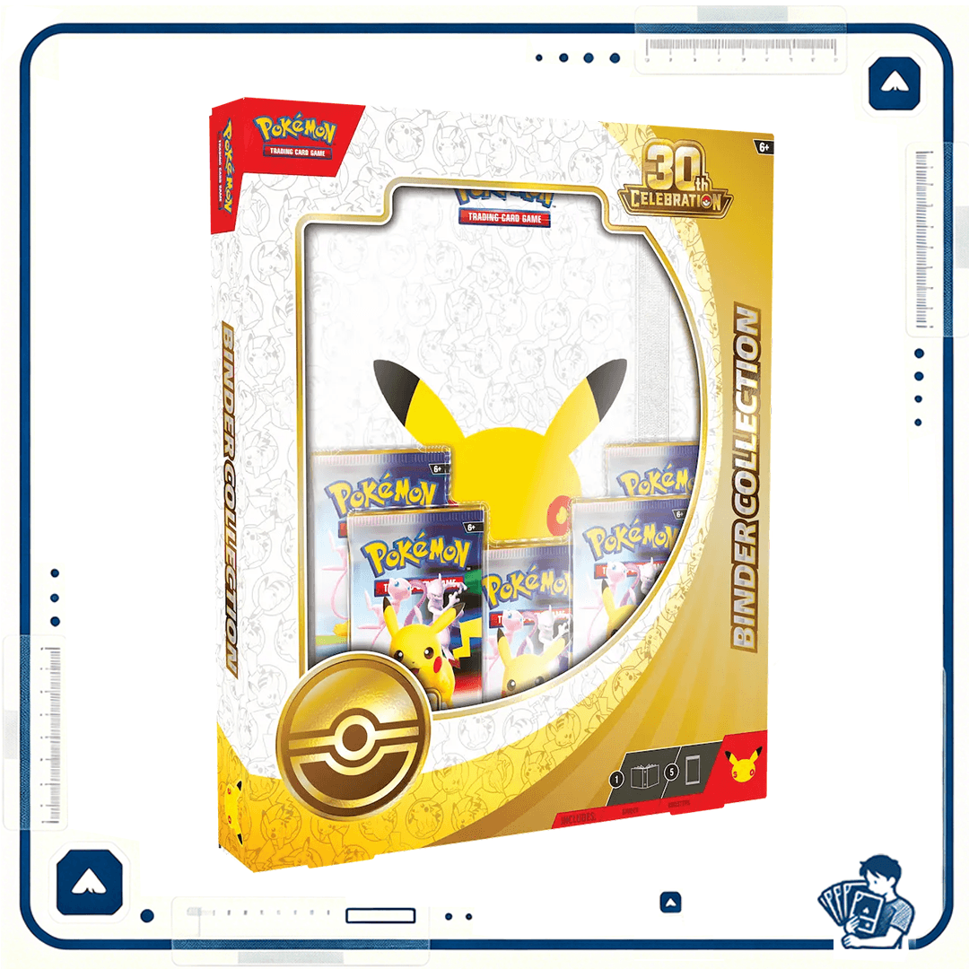 Pokemon 寶可夢 美版 30th Celebration Binder Collection
