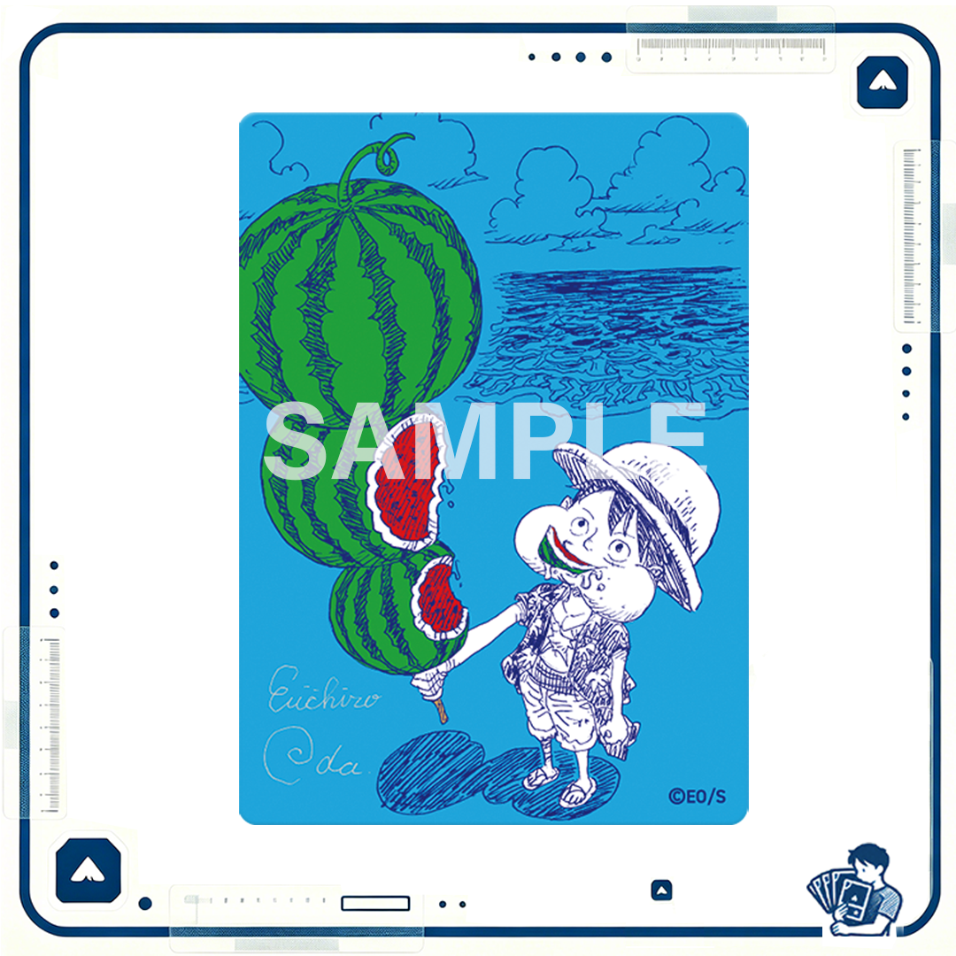 One Piece 海賊王 日版 Natsucomi 2026 Luffy Promo Card 集英社 2026 尾田榮一郎繪製