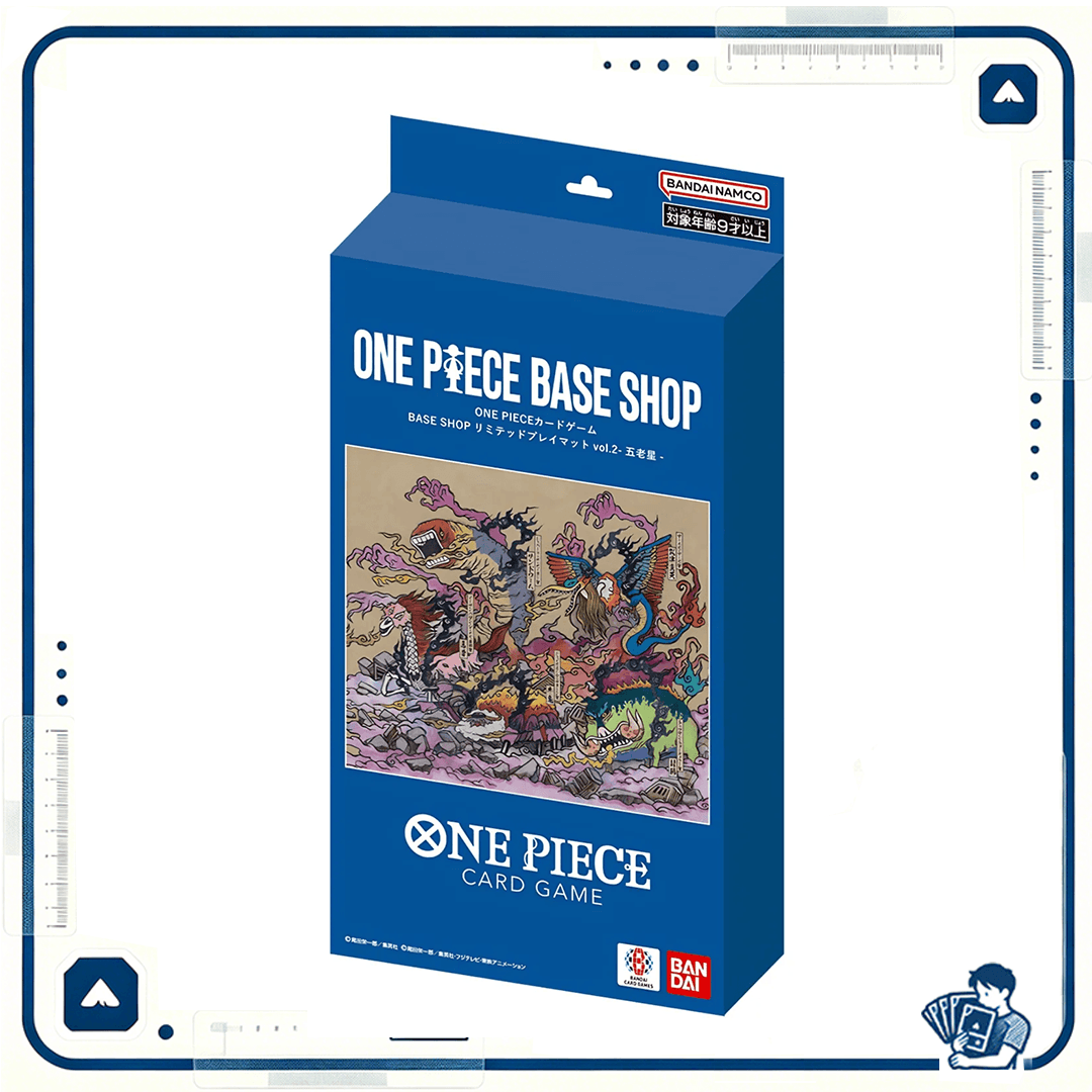 One Piece 海賊王 日版 Base Shop Limited Playmat Vol.2 五老星(墊連Promo卡)