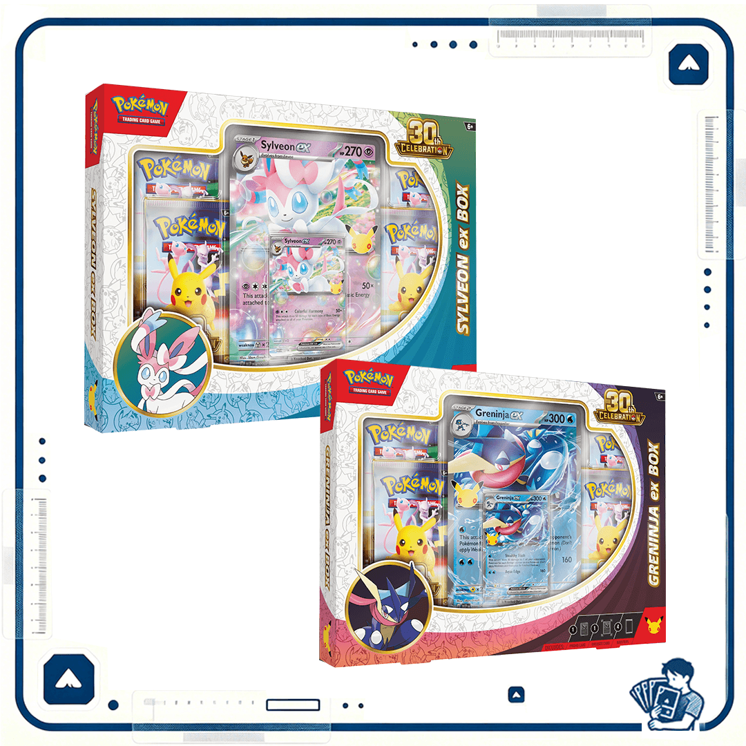 Pokemon 寶可夢 美版 30th Celebration Ex Box (Sylveon and Greninja)
