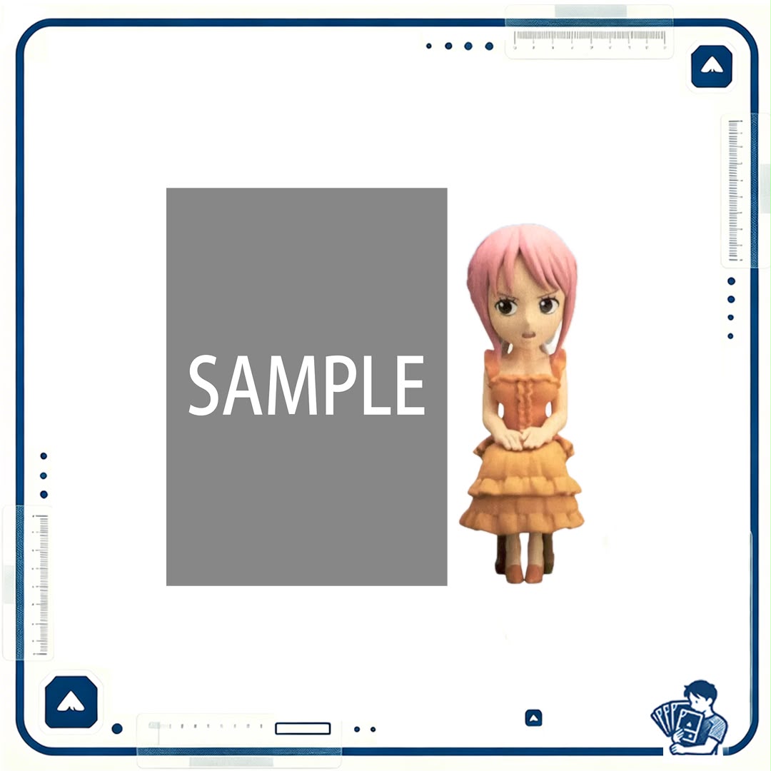 One Piece 海賊王LECAFIG Rebecca 蕾貝卡 金字Leader Card + 6cm 手辦