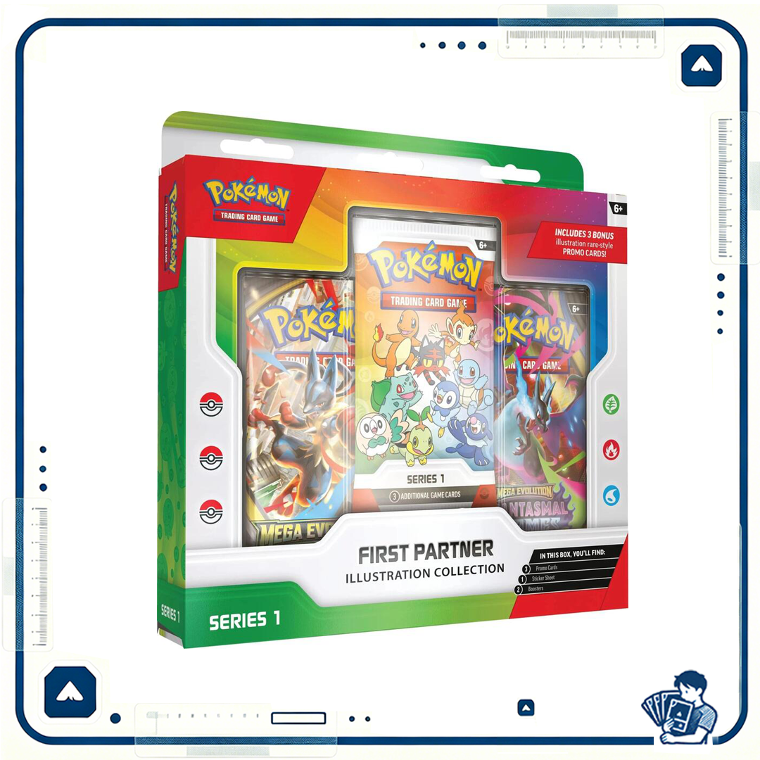 Pokemon 寶可夢 美版 First Partner Series 1 最初的夥伴第一代